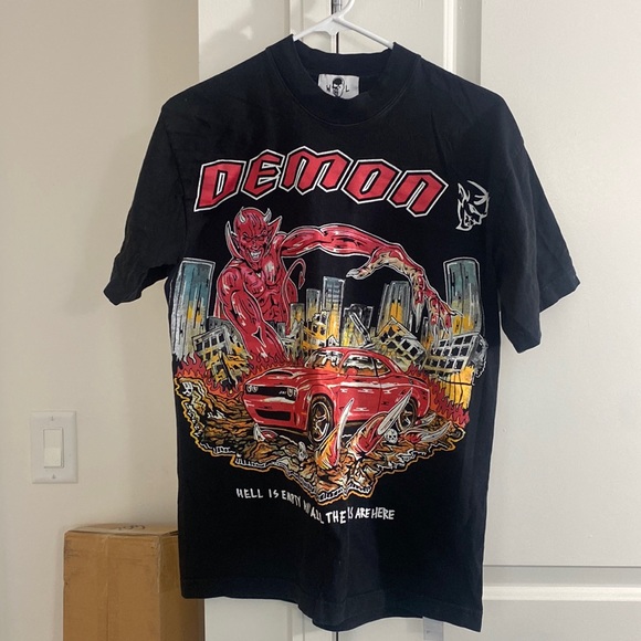 warren lotas DODGE DEMON GRAVE Tee L neuroid.uprrp.edu